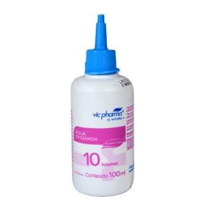 AGUA OXIGENADA 10 VOL 100 ML - VIC PHARMA.
