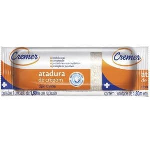 ATADURA CREPOM CYSNE 15CM X 1.80M - CREMER