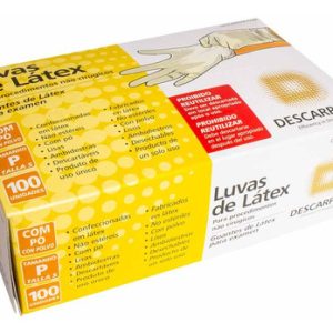 LUVA DESC. PROC C/PO P C/100 UND - DESCARPACK
