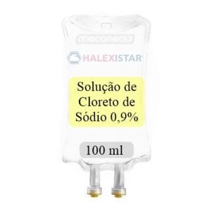 SOLUCAO FISIOLOGICA 0.9% BOLSA 100 ML - HALEX STAR