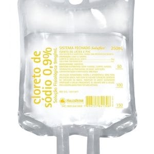 SOLUCAO FISIOLOGICA 0.9% BOLSA 250 ML - HALEX STAR