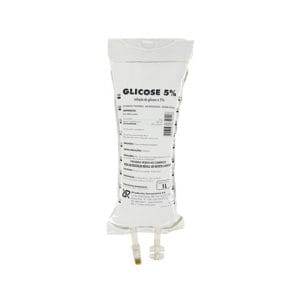 SORO GLICOSADO 5% 1000ML (BOLSA) - JP
