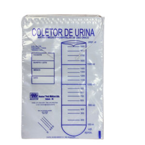 BOLSA COLETORA DE URINA 2000ML C/ CORDAO  100 UND - MAXICOR