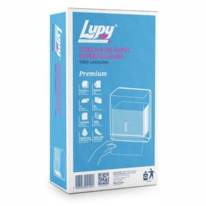 PAPEL TOALHA INTERFOLHA 20 X 21  C/1000 UND - PREMIUM LUPY