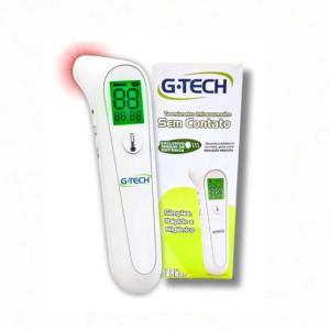 TERMOMETRO DE TESTA DIGITAL INFRAVERMELHO - BRANCO - G-TECH