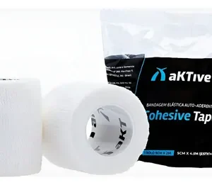 FITA ELASTICA AUTO ADERENTE - BRANCA - AKTIVE