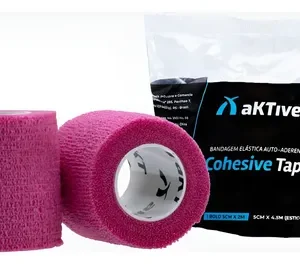 FITA ELASTICA AUTO ADERENTE - ROSA - AKTIVE