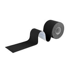 BANDAGEM ELASTICA FISIOTERAPIA ADESIVA TAPE - PRETO