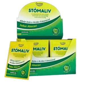 STOMALIV ABACAXI EFERV ENVELOPE 5GR - GEOLAB